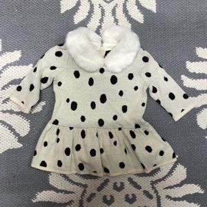 🆕 Gap Dalmatian Disney Collection Fur Dress